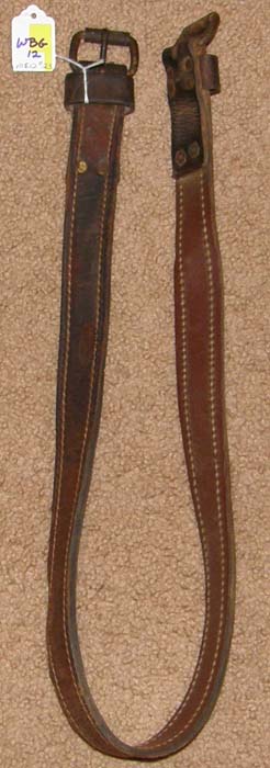 Doubled & Stitched Leather Western Rear Cinch Back Girth Flank Strap Back Cinch 38" Brown