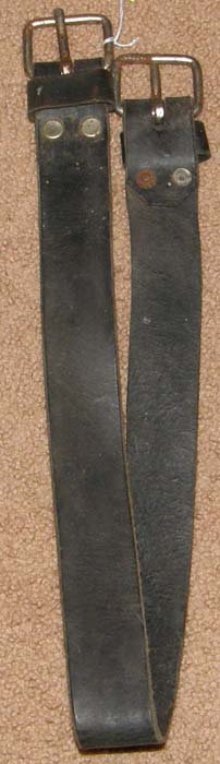 Western Rear Cinch Back Girth Back Cinch Leather Flank Cinch 36" Black