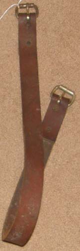Western Rear Cinch Back Girth Narrow Leather Flank Strap Back Cinch 33"