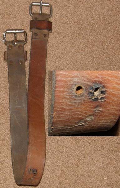 Western Rear Cinch Back Girth Back Cinch Leather Flank Cinch 36" Brown