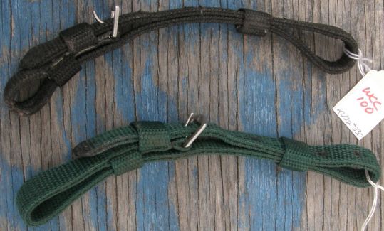 Western Nylon Curb Strap Curb Chain Western Chin Strap Replacement Breastcollar Tug Strap HG Black