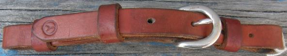 Circle Y Leather Western Curb Strap Western Chin Strap Reddish Chestnut Breastcollar Replacement Tug Strap