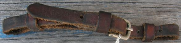 Circle Y Leather Western Curb Strap Western Chin Strap Dark Brown Breastcollar Replacement Tug Strap