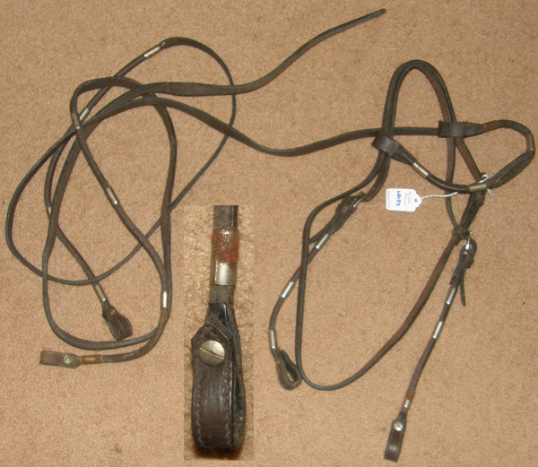 Poco Bueno Browband Western Bridle Split Reins Arabian Paso Gaited Horse Bridle