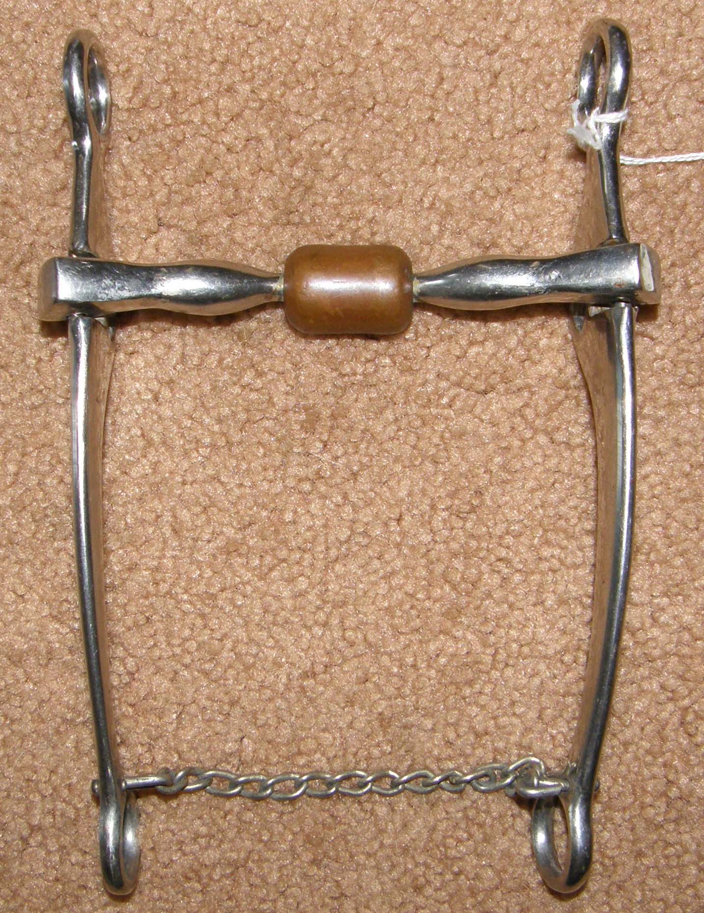4 3/4” & 5" Billy Allen Reining Bit Copper Roller Curb Bit Western Curb Bit