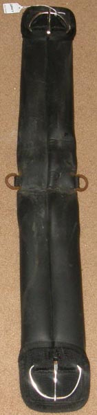 Neoprene Western Girth Shock Absorbing Neoprene Straight Western Cinch 33" Black
