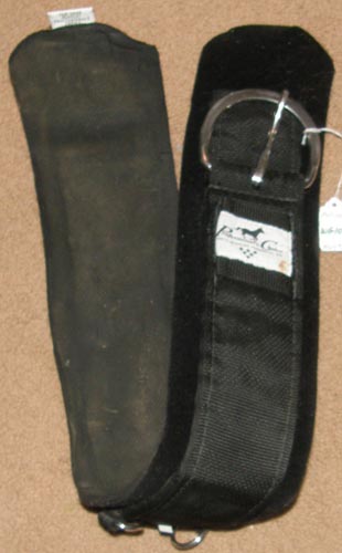 Professional's Choice 2 Part Girth Neoprene Western Girth Western Cinch Black 34"