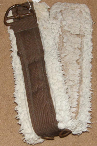 Fleece Western Girth Fleece Western Cinch 36” Brown