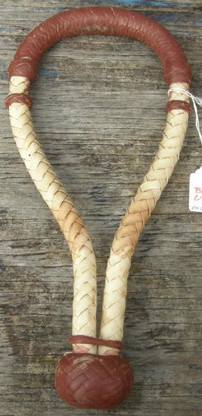 Braided Rawhide Bosal Braided Leather Bosal Hackamore Natural