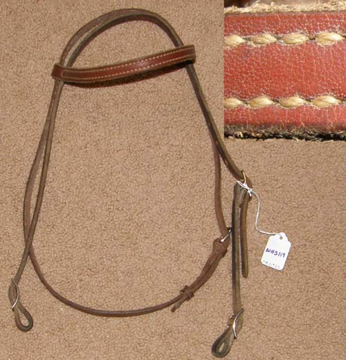 Browband Western Headstall Western Bridle Brown Horse