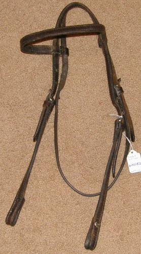 Circle Y Browband Western Headstall Dark Oil Western Bridle Horse