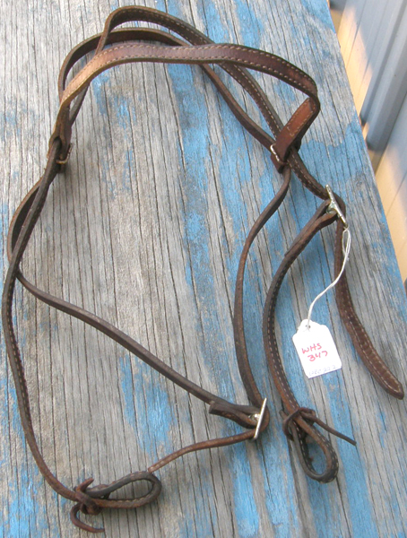 Leather Browband Western Headstall Western Bridle Brown Horse