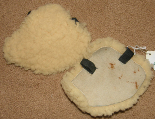 Fleece Western Cinch Guard Western Girth Guard Girth Sheepskin Cinch Ring Protector