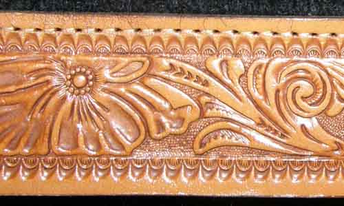 Mayatex Rio Concho Western Show Blanket with Tooled Wear Leathers Western Saddle Blanket Show Pad