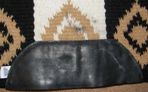 Toklat Western Saddle Blanket Western Saddle Pad Western Show Pad Black/Cream/Tan