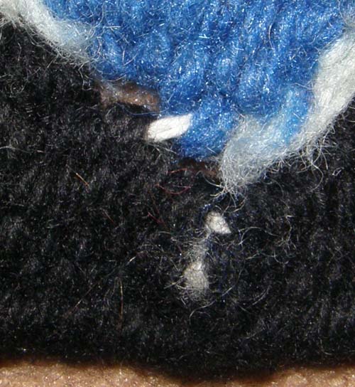 Mayatex Wool Western Show Blanket Single Fold Woven Western Saddle Blanket Black/Blue/Light Blue/White Pointed Cross Diamond Arrow Pattern