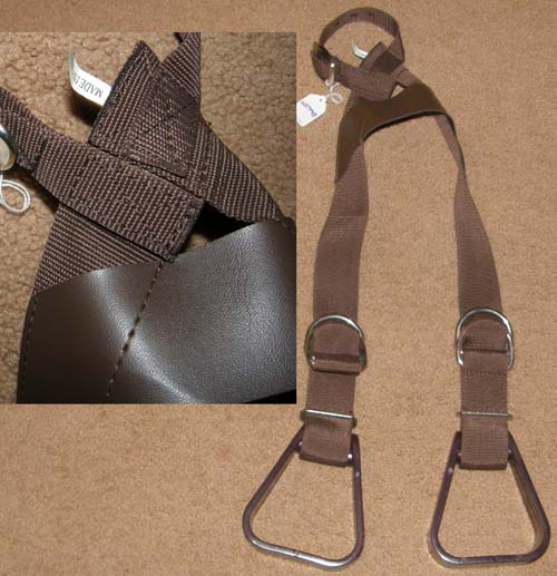 Buddy Stirrups Adjustable Childs Western Stirrups Brown