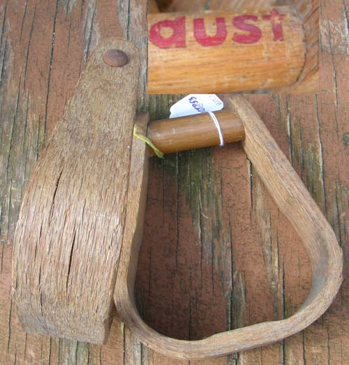 Vintage Wooden Western Stirrups Western Decor Towel Rack Towel Holder Knick Knack Holder Natural Wood